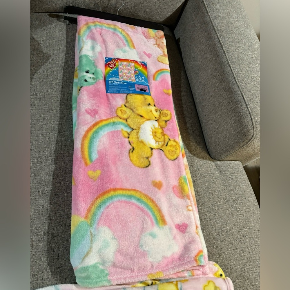 Care Bears Plush Blanket